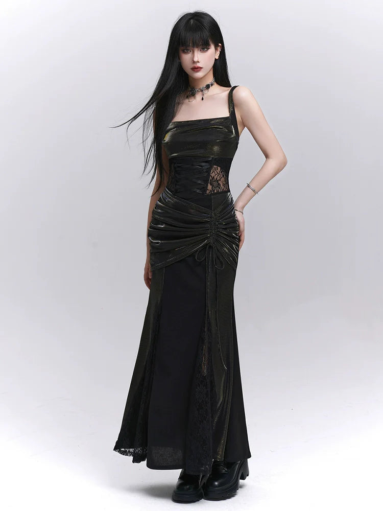 LADYGHOST Sexy and Cool Suspender Dress