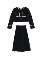 Wildberry Premium Jacket High Waist Skirt Fashion Suit