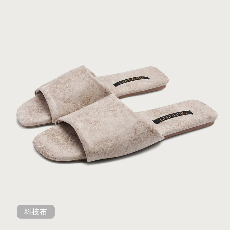 Skin-Feel Light Luxury Couple Slippers