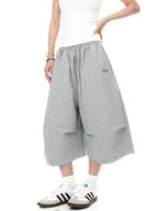 BLACKLISTS Pleated Sweatpants Shorts