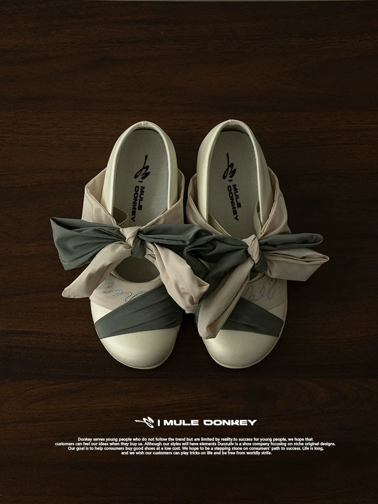 Donkey Flat-bottomed Small Fragrant Ballet Mary Jane Shoes