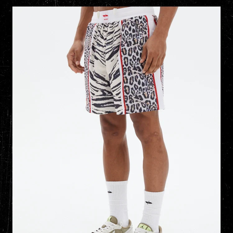 WildX Double Mesh Leopard Quad Shorts