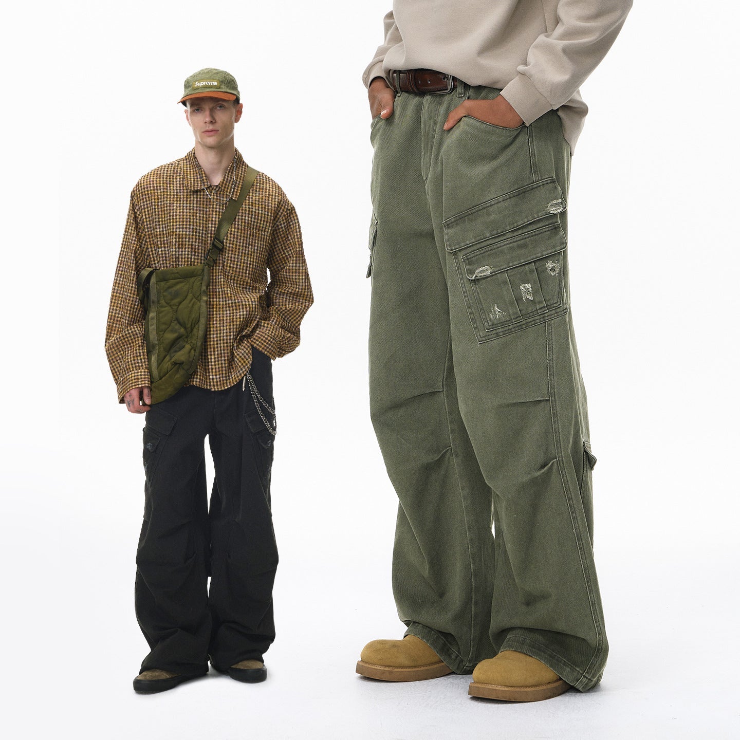 Inflation Street Old Casual Overalls