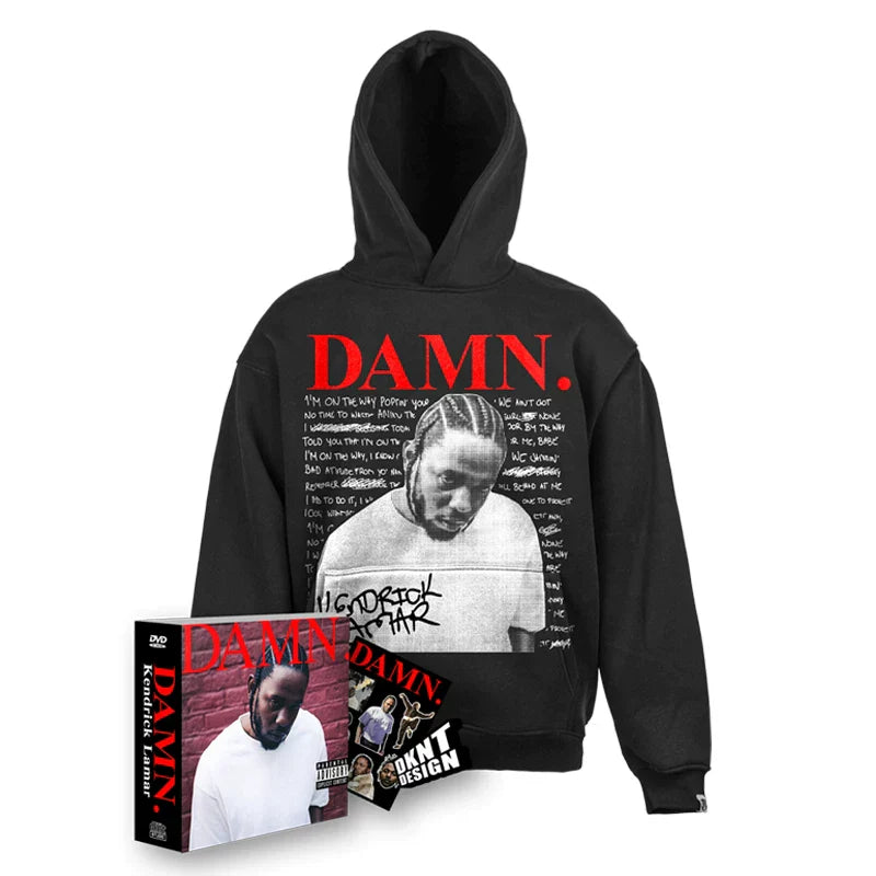 DKNT DAMN Kendrick Lamar hoodie