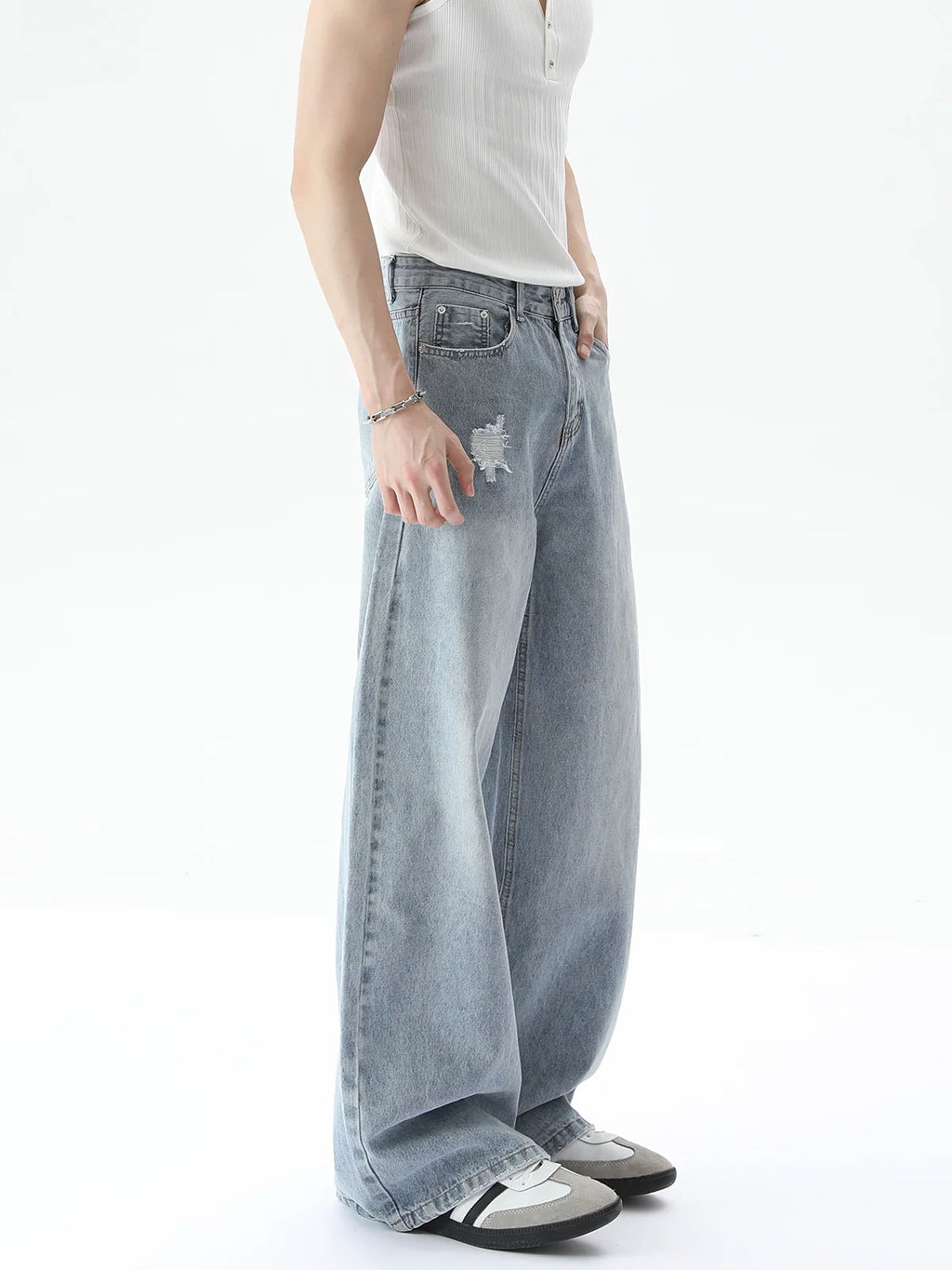 TURNTIDE Casual Sabotage A-Straight Jeans