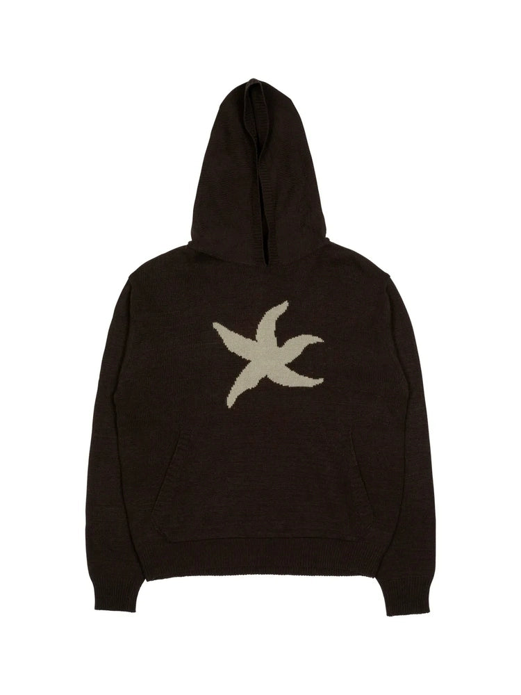 I4P STUDIO THE COLDEST MOMENT Starfish Logo Hooded Sweater