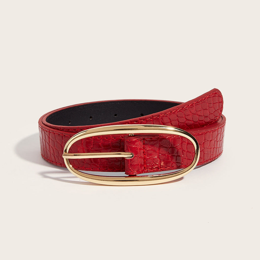 Intertek Korean Edition Decorated with Jeans Versatile Fashion Belt