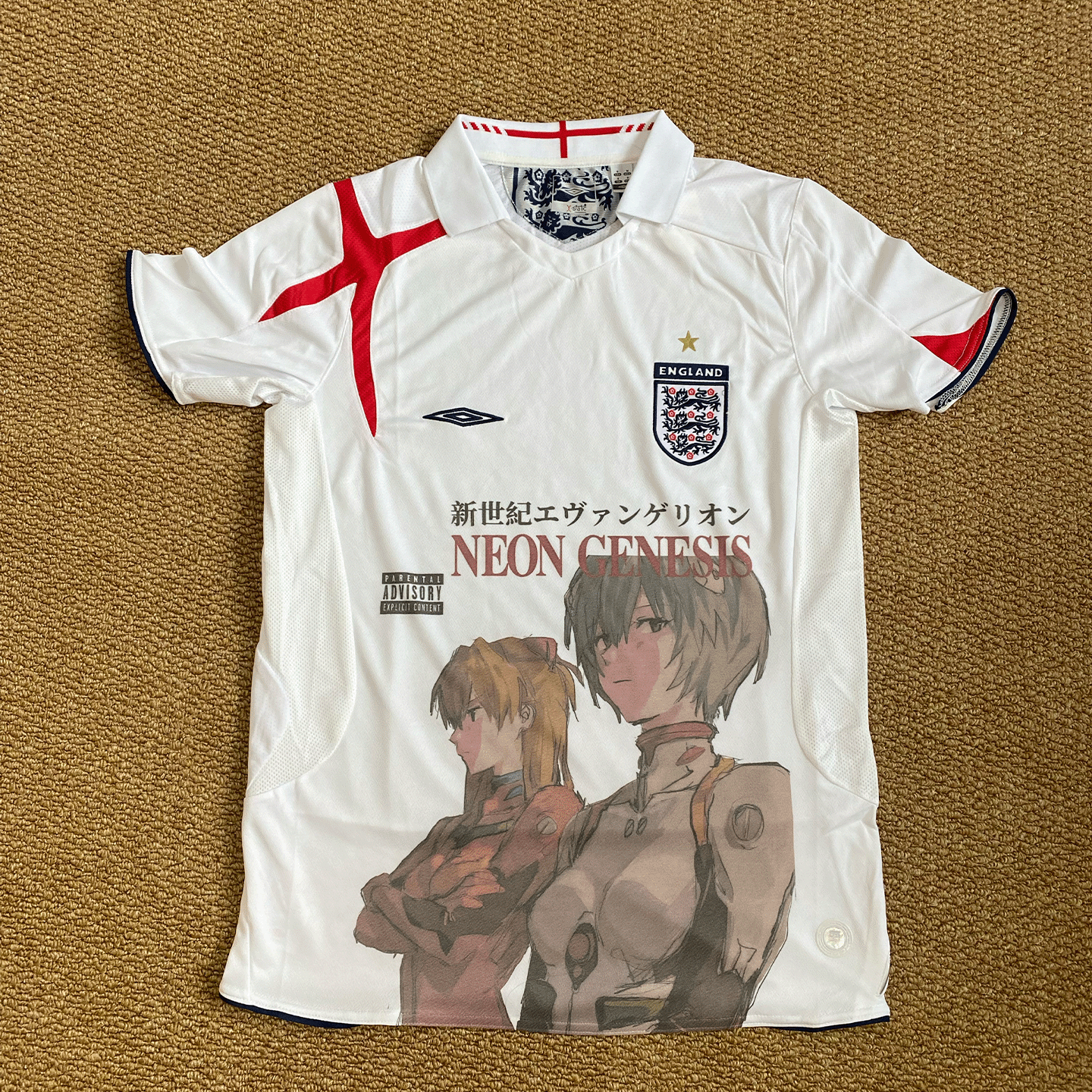 EVAporer Asuka Ayanami Rei Vintage Retro Jersey