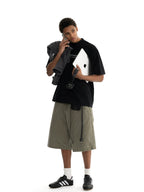 Loopsoon Old Loose Tooling Casual Shorts