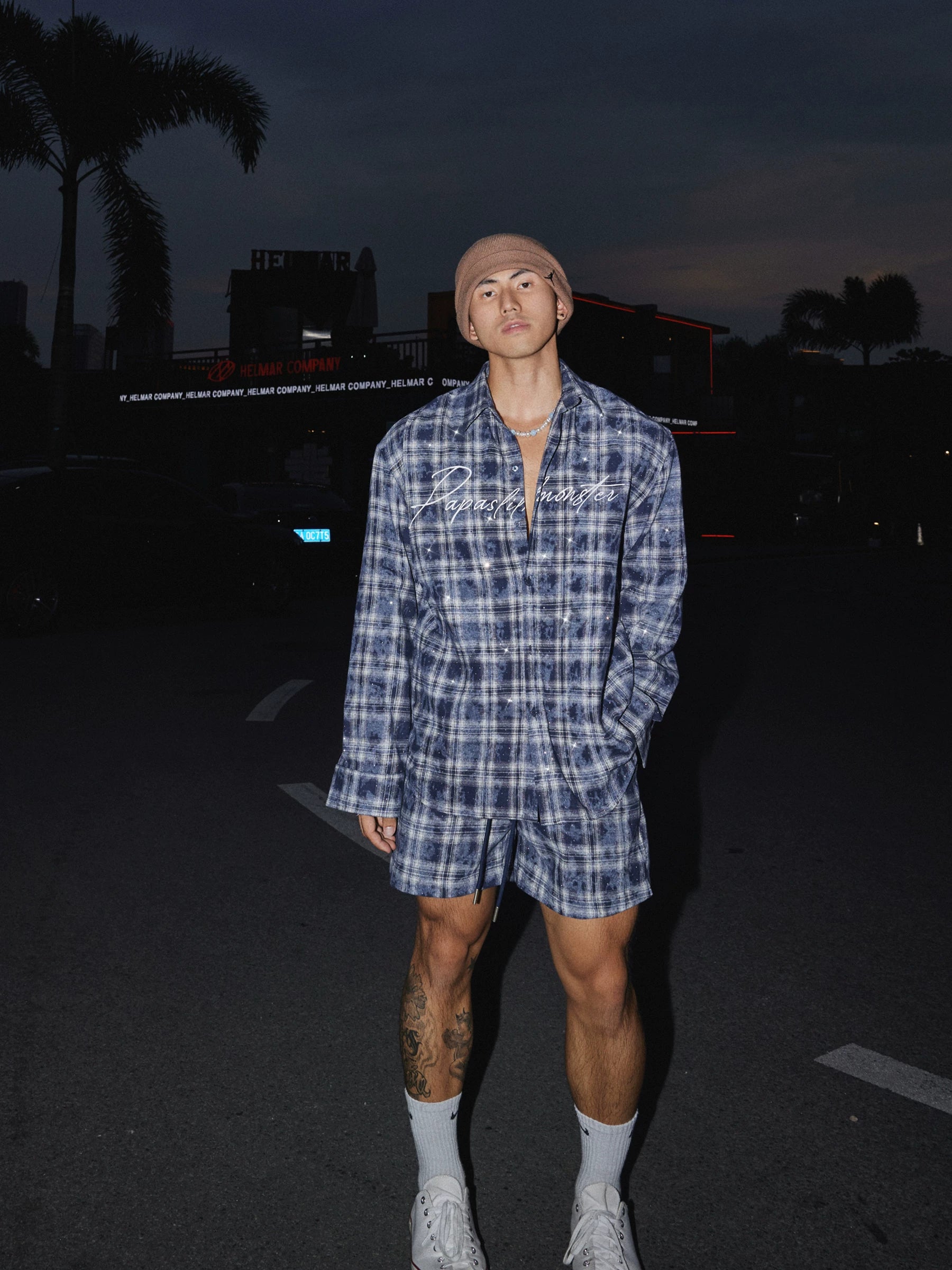 Papaslilmonster Plaid Hot Diamond Suit