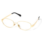PLCOIN Metal Glasses Frame Old Money Style Anti-Blue Light Myopia