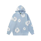 FOG x Denim Tears cotton puff print classic American loose hoodie