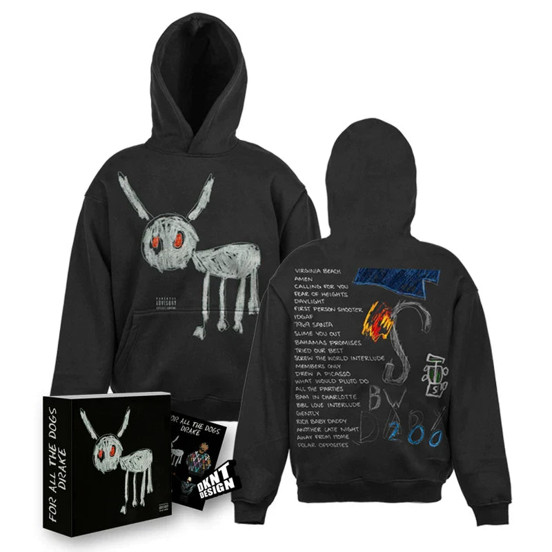 DKNT Drake For all the dogs Hoodie