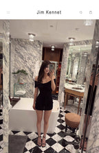 Jim Kennet Tencel Wears More Than A Tube Top Shawl Knitted Dress