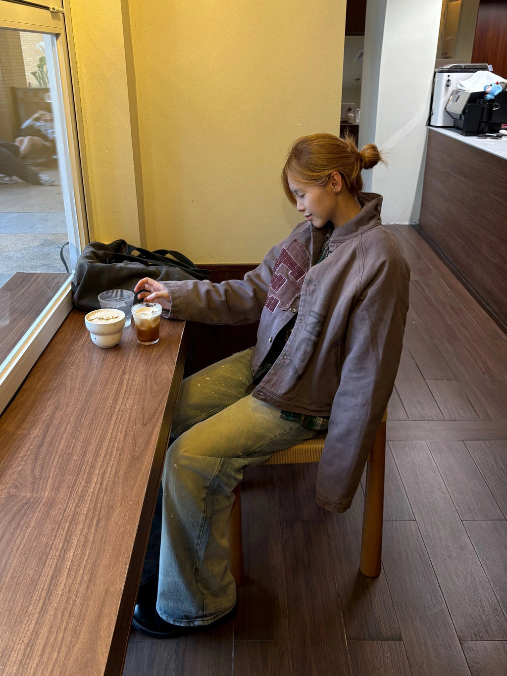 CENSMADE Detroit Washed Canvas Work Jacket