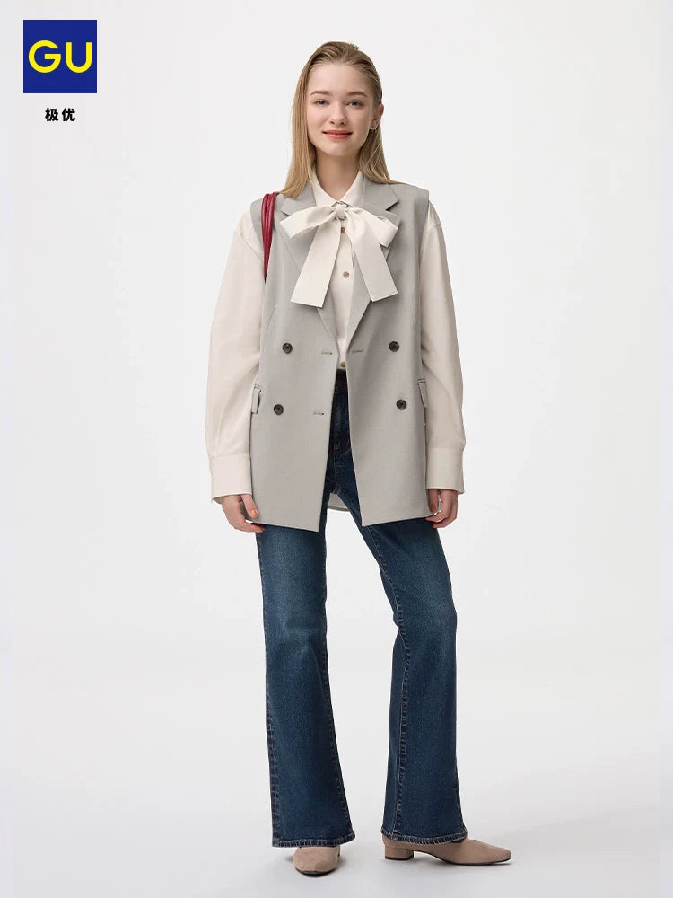 GU Slim Flared Jeans