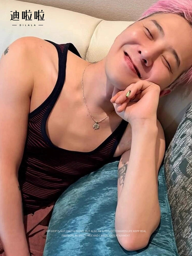 Daisy Full Diamond Silver Necklace