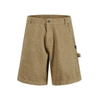 Remedy Loose Straight Leopard Tooling Shorts