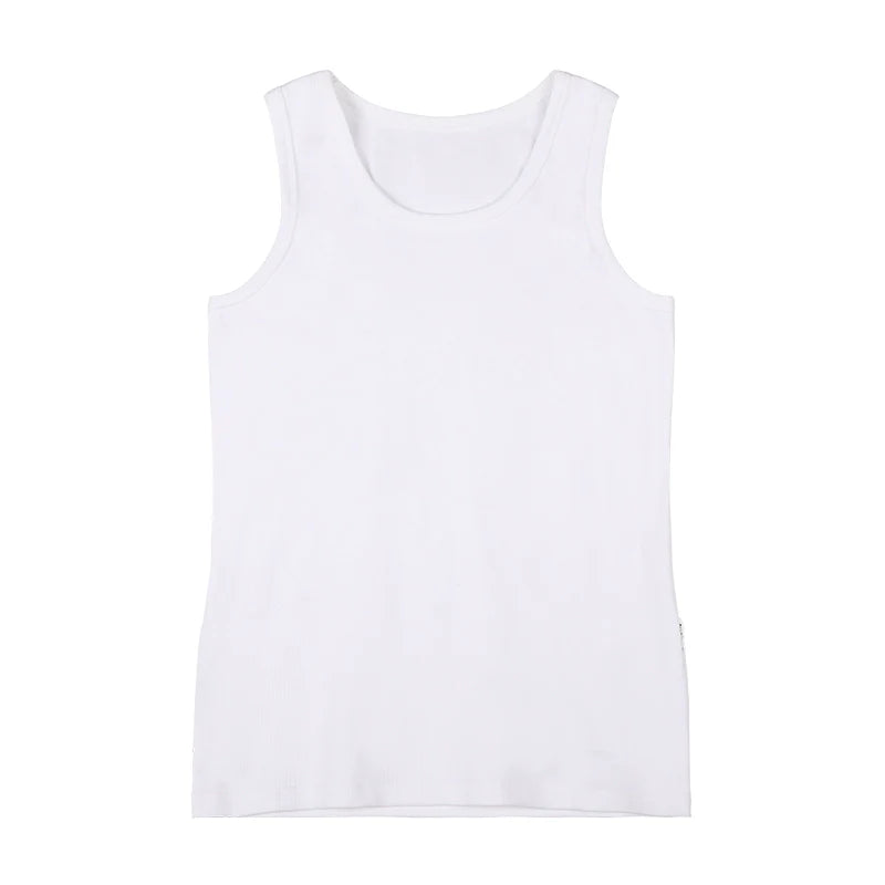 FUNKYFUN Ribbed Vest Fashionable Sleeveless Vest