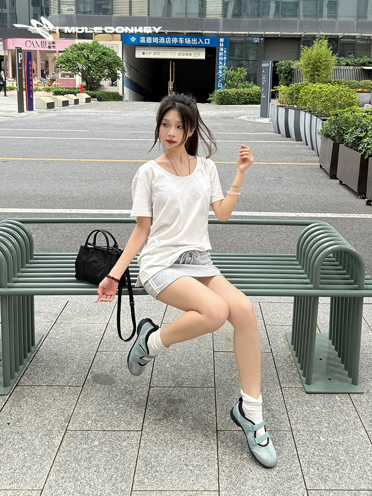 Donkey Niche Hollow Flat Mary Jane Shoes