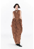 YEDM Plaid Sleeveless Dress