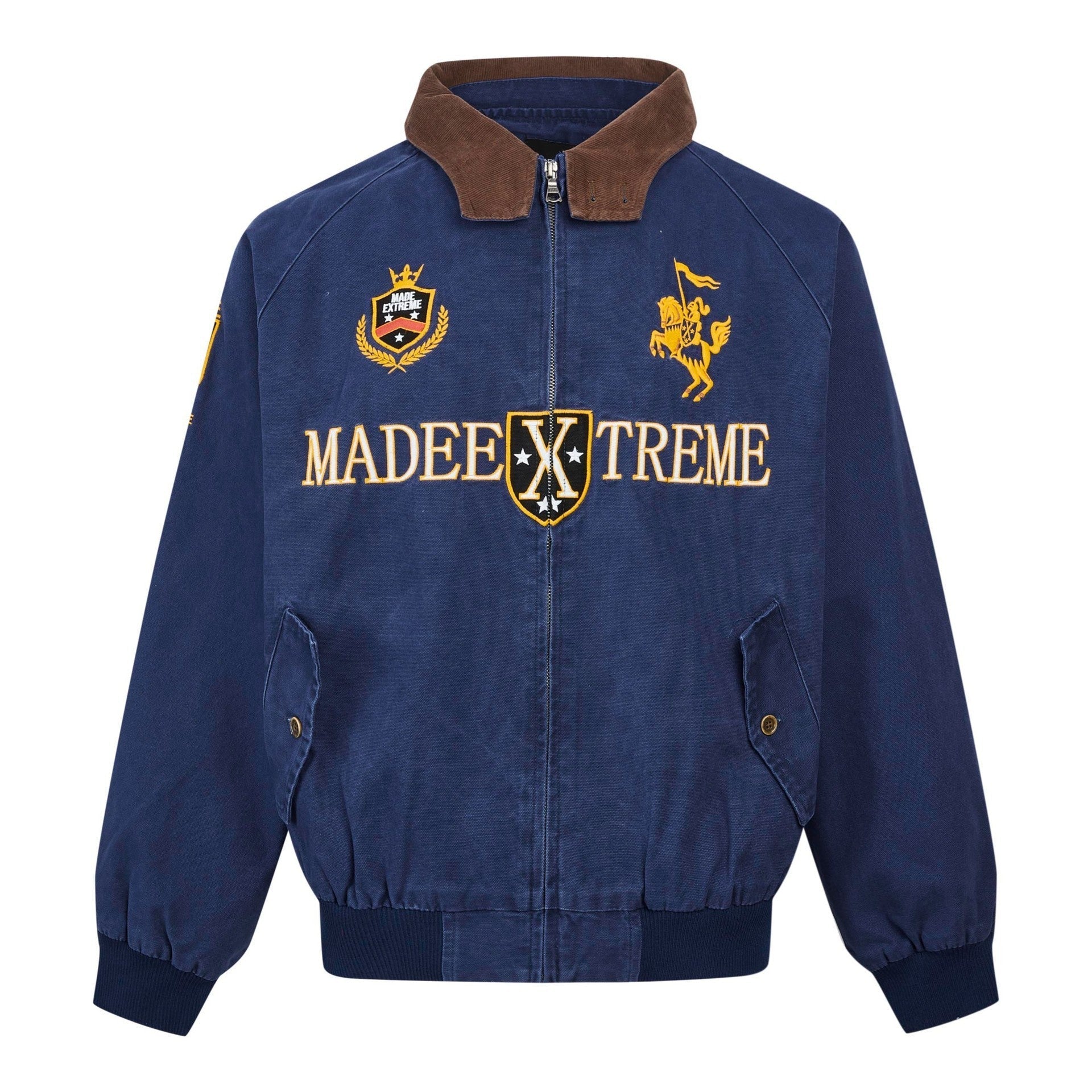 MADEEXTREME Twill Cotton Vintage Embroidered Jacket