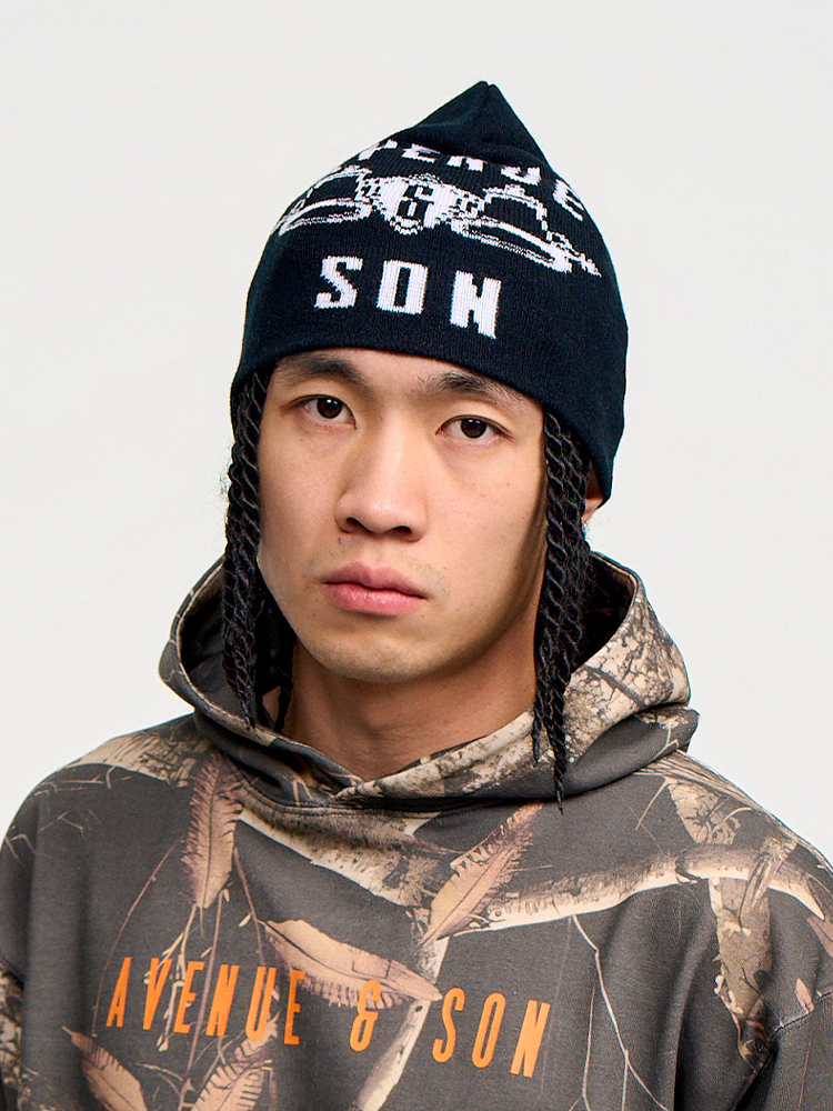 AVENUESON Three Color Classic LOGO Jacquard Double Sided Hat