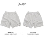 CoosRetro Casual Embroidered LOGO Shorts
