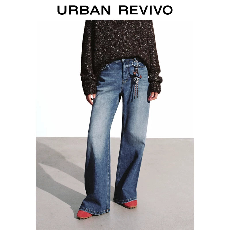 Urban Revivo Retro Fun Hanging Jeans