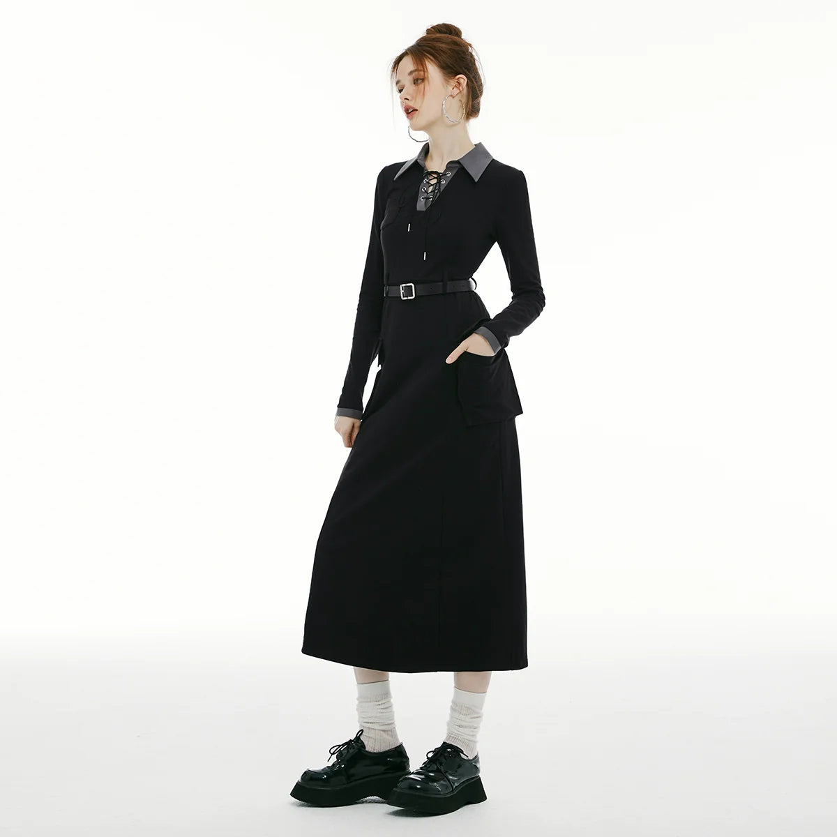 IMONE Tooling Polo Dress