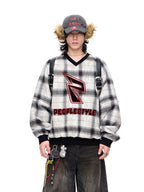 PEOPLESTYLE Star Embroidered Woolen Peaked Cap