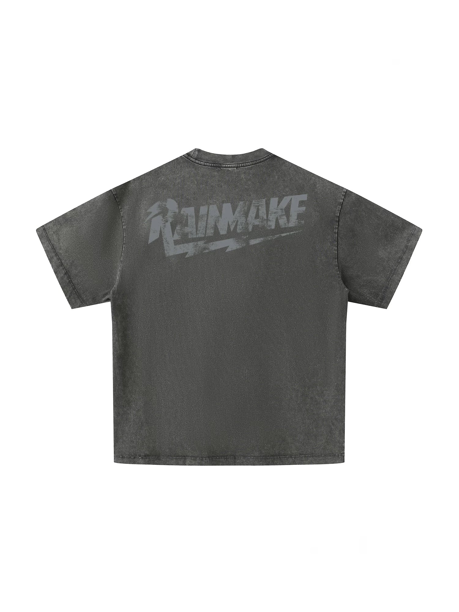 RAINMAKE CREW RACER Washed Distressed Short Sleeve