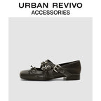 Urban Revivo Women's Mary Jane Shoes
