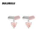 BULUBULU Pink Healing Capsule Love Earrings