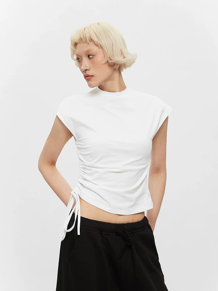 AIRHOOD Waist Front Shoulder Sleeveless Vest