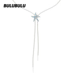 BULUBULU Smart Ocean Starfish Blue Earrings