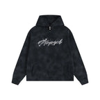 ATRY Embroidered Dirty Dye Damaged Sweater