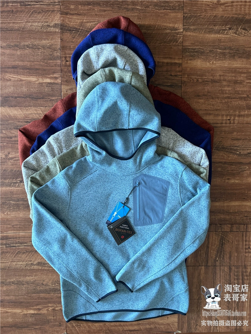 Fleece Hooded Pullover Sweatshirt