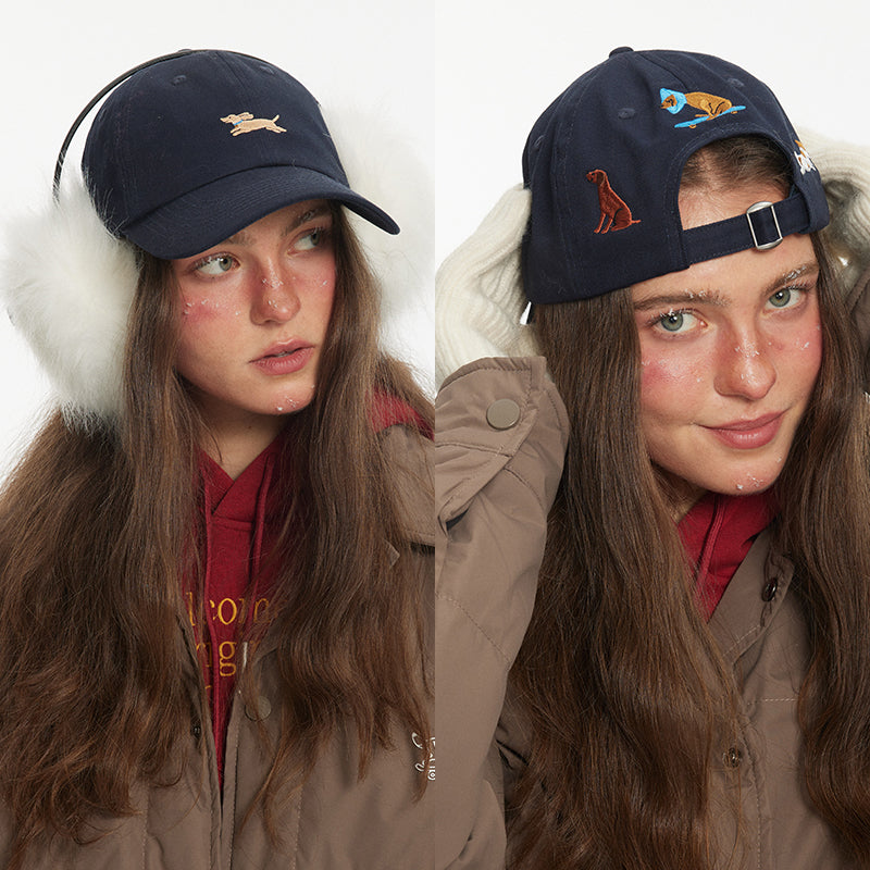 Mr. Jiangnan NewJNXS Logo Embroidered Baseball Cap