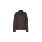 PLUS NO LOGO Casual Jacquard Striped Sweater Jacket