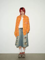 MICHINNYON denim shorts