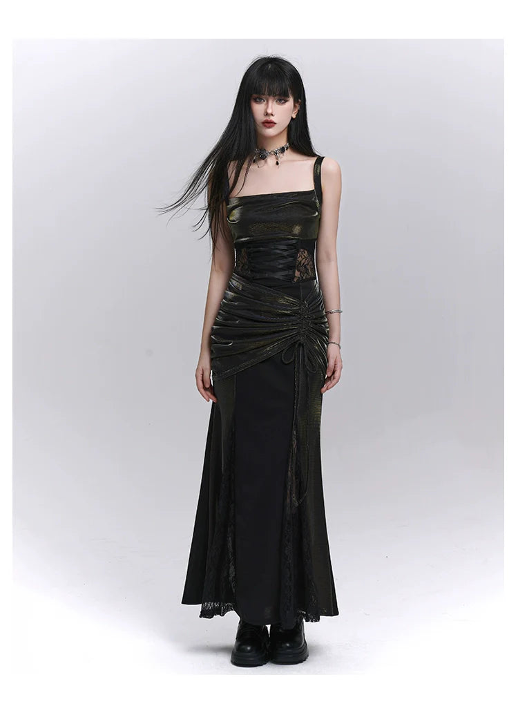 LADYGHOST Sexy and Cool Suspender Dress