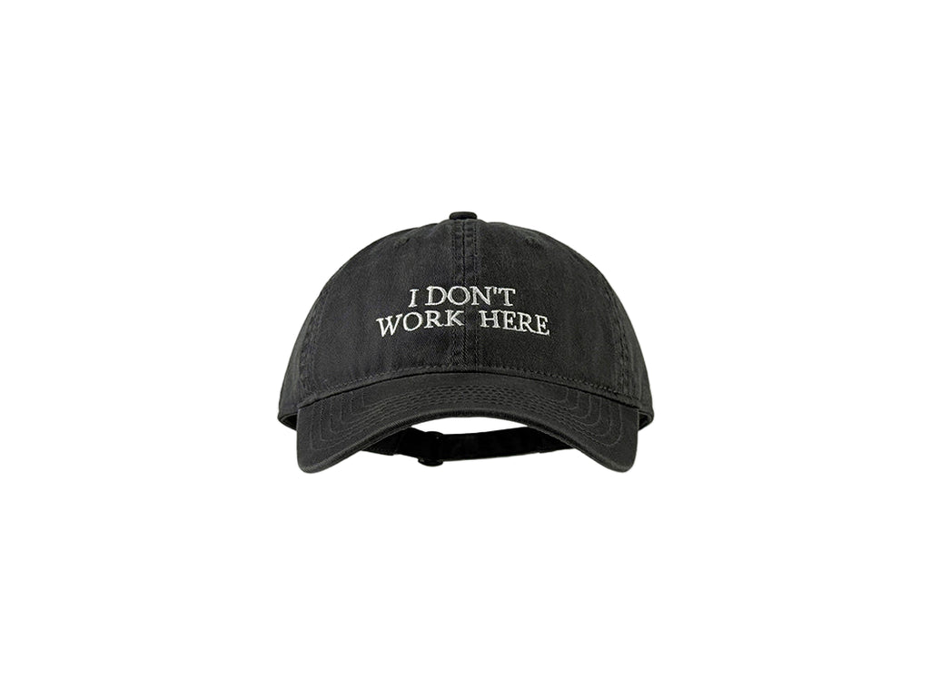 Ryu Jimin "I Don't Work Here" Embroidered Baseball Cap