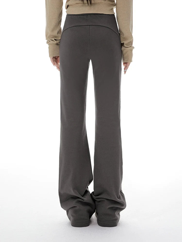 IMONE Vintage Side Rivet Straight Pants