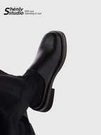 SHENLV STUDIO Leather Clogs