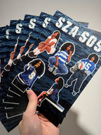 DKNT SZA SOS hand-painted graffiti Hoodie