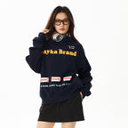 UNBDNS Letter Print Hoodie