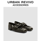 Urban Revivo Women's Mary Jane Shoes