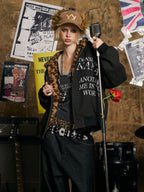 DONSMOKE Plush Thickened Loose Jacket