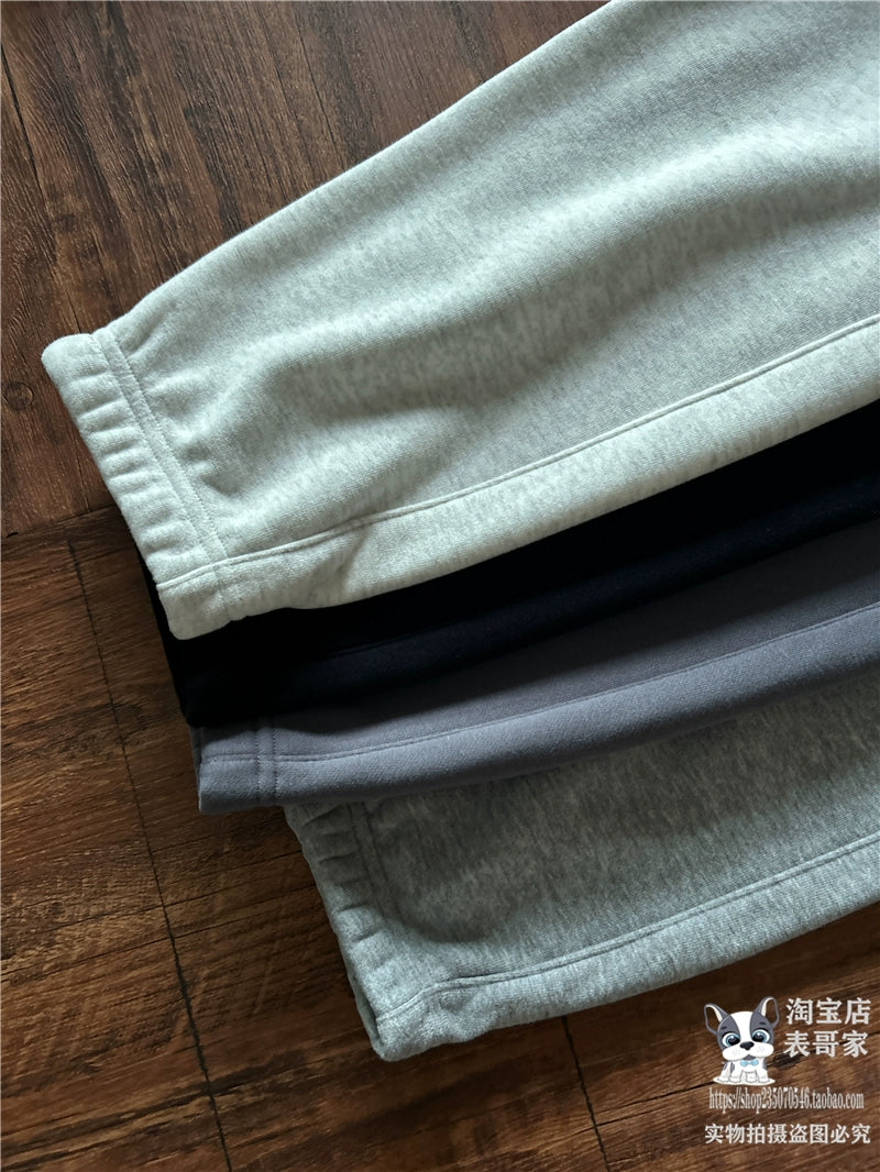 Winter Velvet Elastic Waist Sports Pants